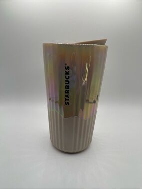 Starbucks Peach Pearl Iridescent Tumbler